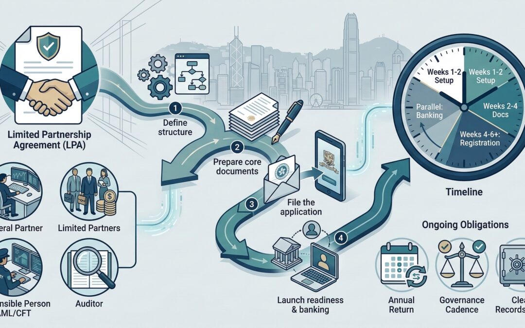 The Limited Partnership Fund (LPF) in Hong Kong: Registration, Key Roles & Timeline (2026 Practical Guide)